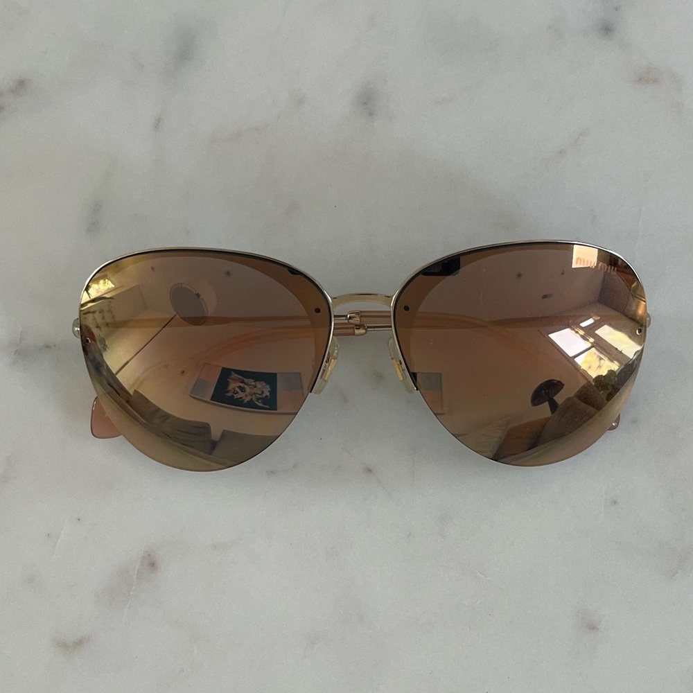 Miu Miu Rosegold sunglasses